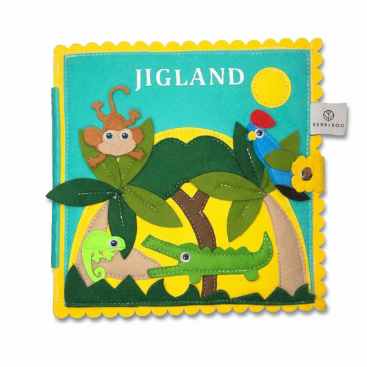 Jigland – Montessori Activity Book (Ages 4+) | Screen-Free Learning Book
