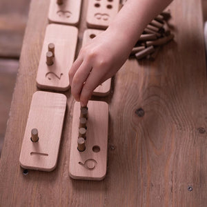 Counting Tray ( Walnut Wood )